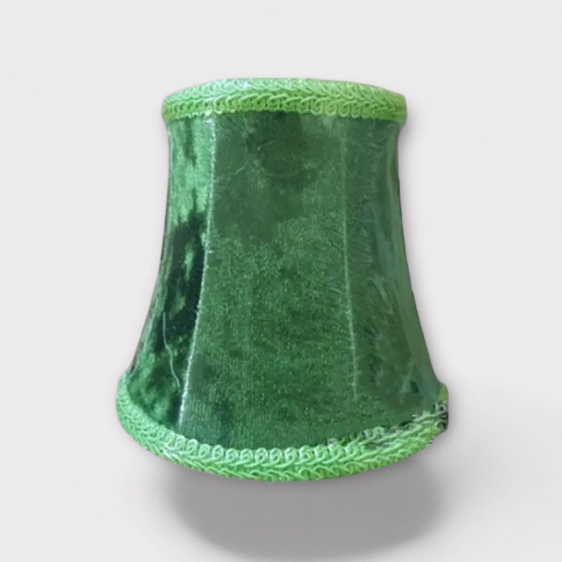 Abat Jour Lampe de Chevet Velour 2 Vert